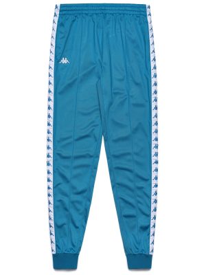 222 BANDA RASTORIA SLIM - Pants - Sport Trousers - Man - BLUE SMURF-WHITE
