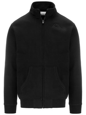 LOGO  KORPO ZENTIL - Fleece - Jacket - Man - BLACK