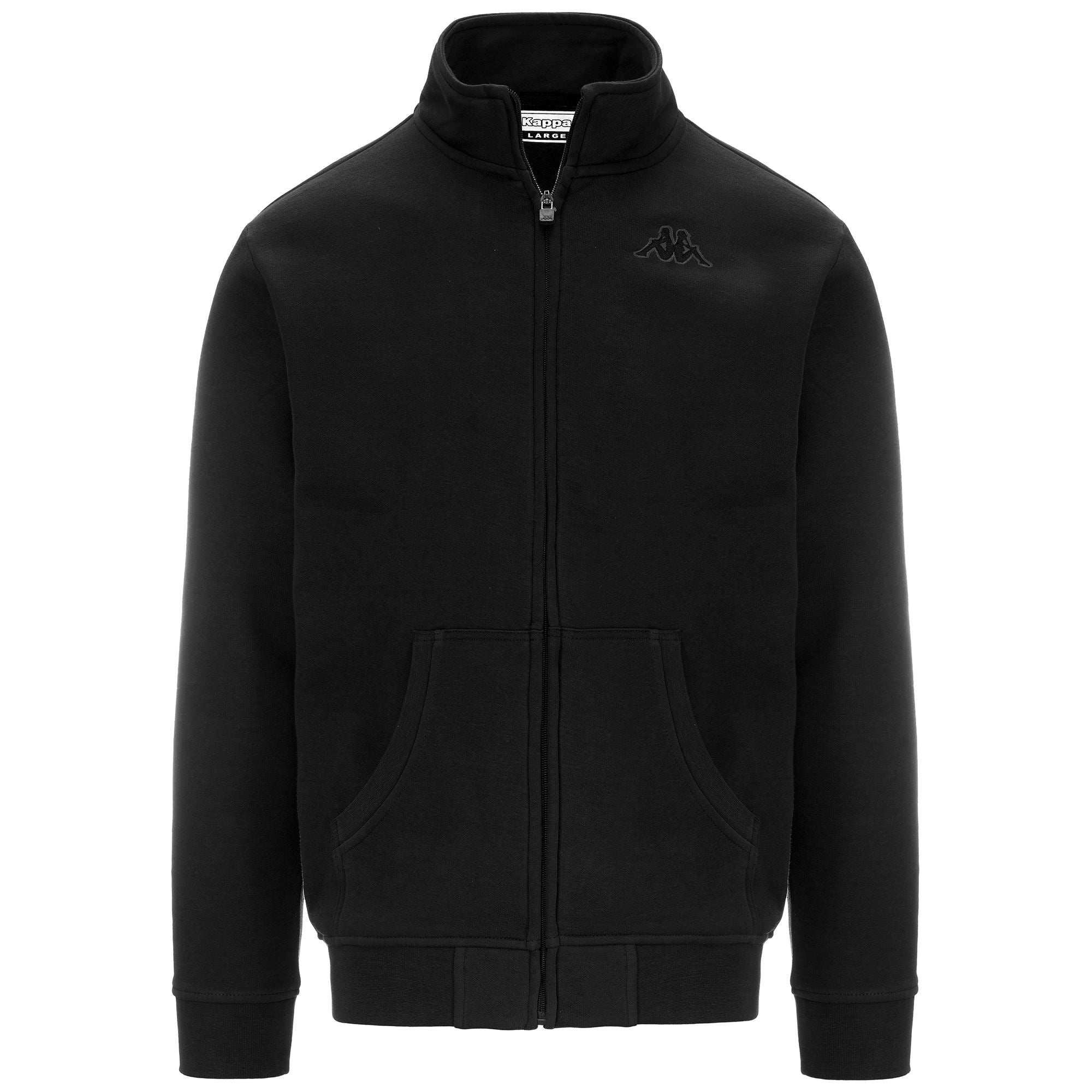 LOGO KORPO ZENTIL - Fleece - Jacket - Man - BLACK