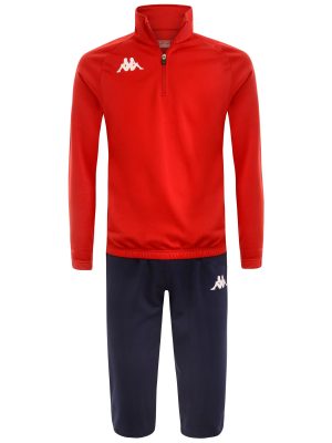 KAPPA4FOOTBALL WRANZON - Sport Suits - TRACKSUIT - Man - RED-BLUE MARINE