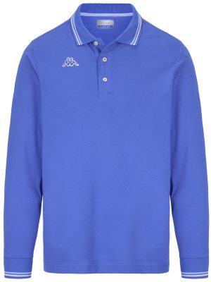 LOGO  MALTAX 5 MLS - Polo Shirts - Polo - Man - BLUE ROYAL-AZURE LT MARINE-WHITE