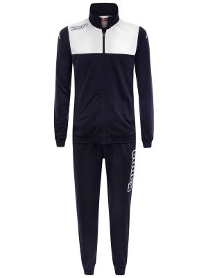 KAPPA4FOOTBALL ALFON - Sport Suits - TRACKSUIT - Man - BLUE MARINE-WHITE