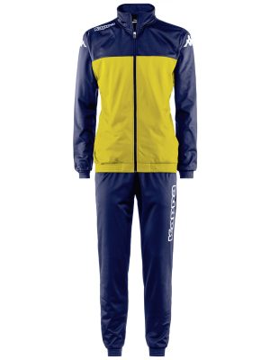 KAPPA4FOOTBALL ALFON - Sport Suits - TRACKSUIT - Man - YELLOW-BLUE MARINE