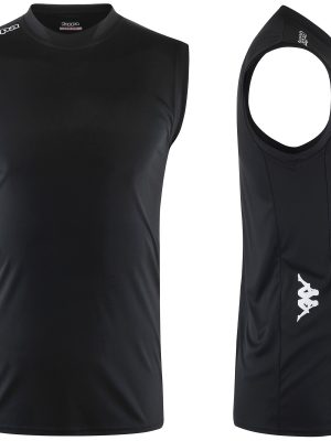 KAPPA4VOLLEY ASTON - Active Jerseys - Tank - Man - BLACK