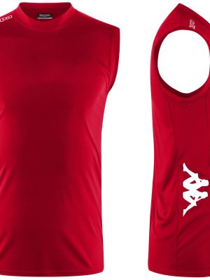 KAPPA4VOLLEY ASTON - Active Jerseys - Tank - Man - RED CHINESE