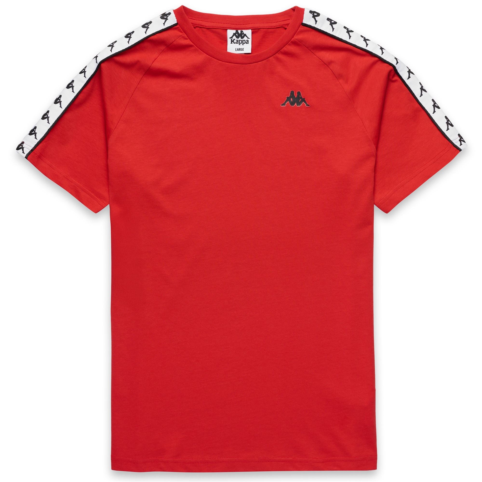 222 BANDA COEN SLIM - T-ShirtsTop - T-Shirt - Man - RED BLAZE-WHITE-BLACK
