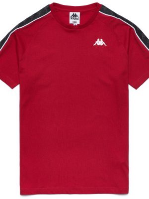 222 BANDA COEN SLIM - T-ShirtsTop - T-Shirt - Man - RED RACING-BLACK-WHITE