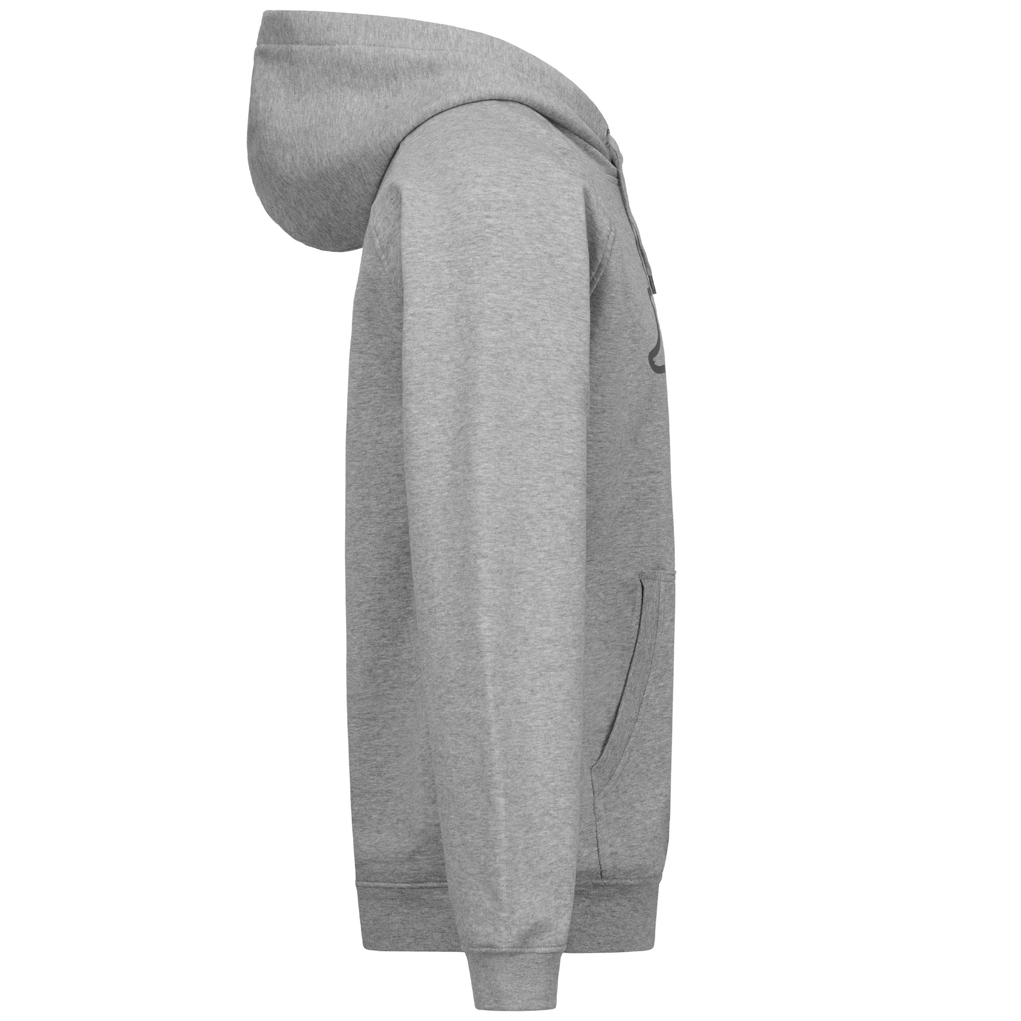 LOGO KORPO ZAIVER - Fleece - Hoodie - Man - GREY MD MEL-GREY SMOKED - Image 2