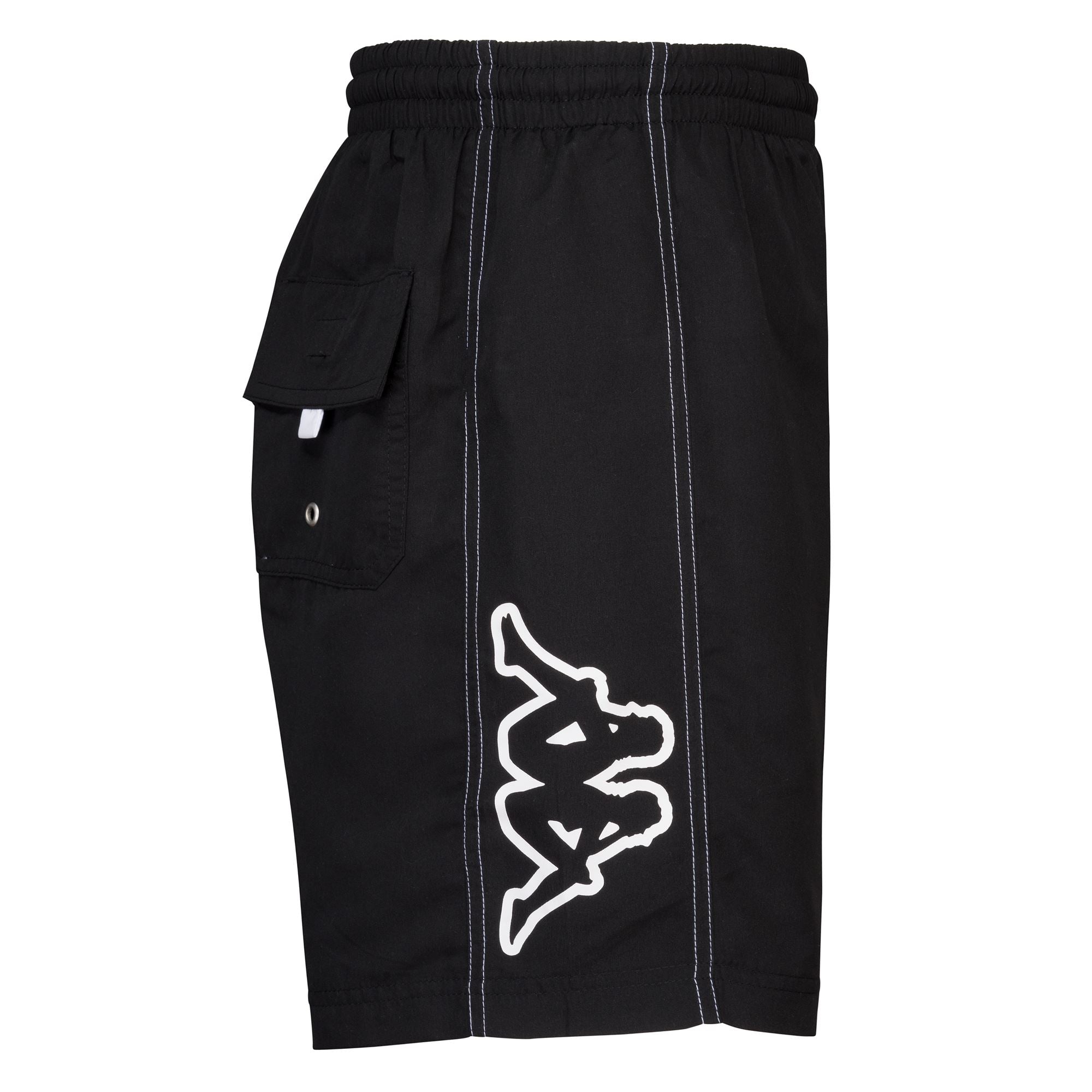 LOGO WOGOZ - Bathing Suits - Swimming Trunks - Man - BLACK-WHITE - Image 2