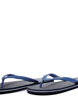 LOGO  MOKER - Flip-Flops - Thongs - Unisex - BLUE MARINE-BLUE LT