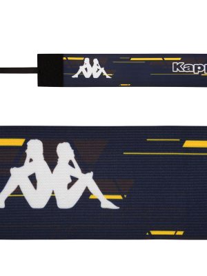 KAPPA4FOOTBALL CAPTAIN - Loop Bands - Captain Tape - Man - BLUE-YELLOW-WHITE