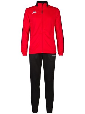 KAPPA4FOOTBALL SALCITO - Sport Suits - TRACKSUIT - Man - RED-BLACK