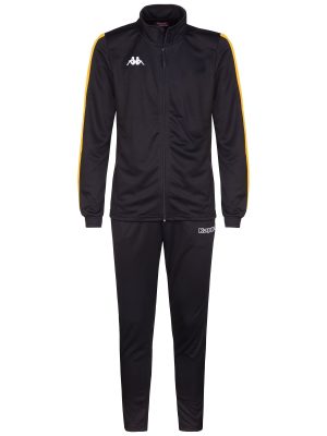 KAPPA4FOOTBALL SALCITO - Sport Suits - TRACKSUIT - Man - BLACK-YELLOW