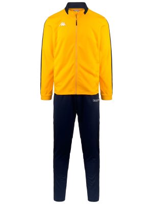 KAPPA4FOOTBALL SALCITO - Sport Suits - TRACKSUIT - Man - YELLOW CHROME-BLUE MARINE