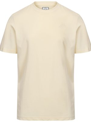 LOGO    KORPO CAFERS SLIM - T-ShirtsTop - T-Shirt - Man - WHITE ASPARAGUS