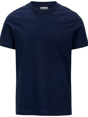 LOGO    KORPO CAFERS SLIM - T-ShirtsTop - T-Shirt - Man - BLUE MARINE-BLUE INTENSE