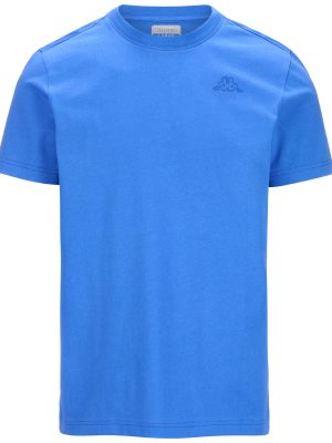LOGO    KORPO CAFERS SLIM - T-ShirtsTop - T-Shirt - Man - BLUE ROYAL-BLUE SODALITE