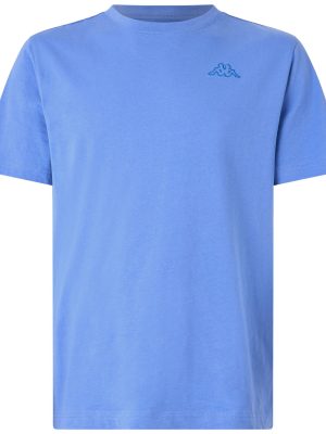 LOGO    KORPO CAFERS SLIM - T-ShirtsTop - T-Shirt - Man - BLUE ULTRAMARINE-BLUE STRONG