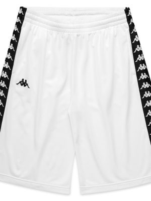 222 BANDA    TREADWELLZ - Shorts - Sport  Shorts - Man - WHITE-BLACK