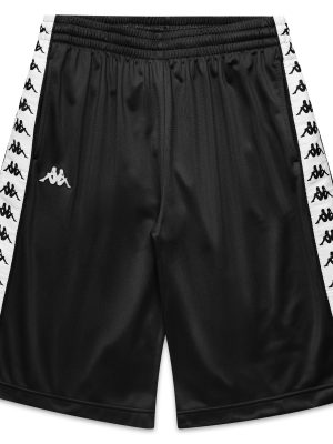 222 BANDA    TREADWELLZ - Shorts - Sport  Shorts - Man - BLACK-WHITE