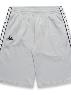 222 BANDA    TREADWELLZ - Shorts - Sport  Shorts - Man - GREY LT-WHITE-BLACK