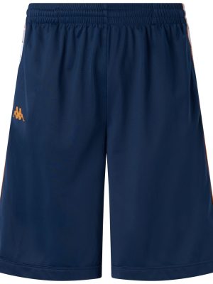 222 BANDA    TREADWELLZ - Shorts - Sport  Shorts - Man - BLUE DK-ORANGE