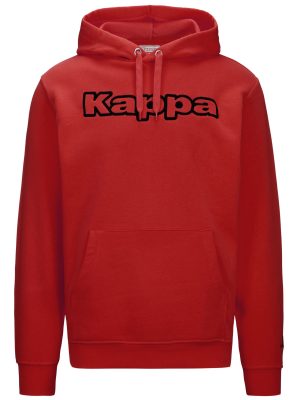 LOGO   KORPO DAFERS - Fleece - Hoodie - Man - RED CHINESE