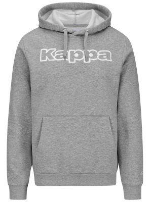LOGO   KORPO DAFERS - Fleece - Hoodie - Man - GREY MD MEL
