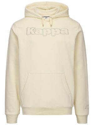 LOGO   KORPO DAFERS - Fleece - Hoodie - Man - WHITE ASPARAGUS