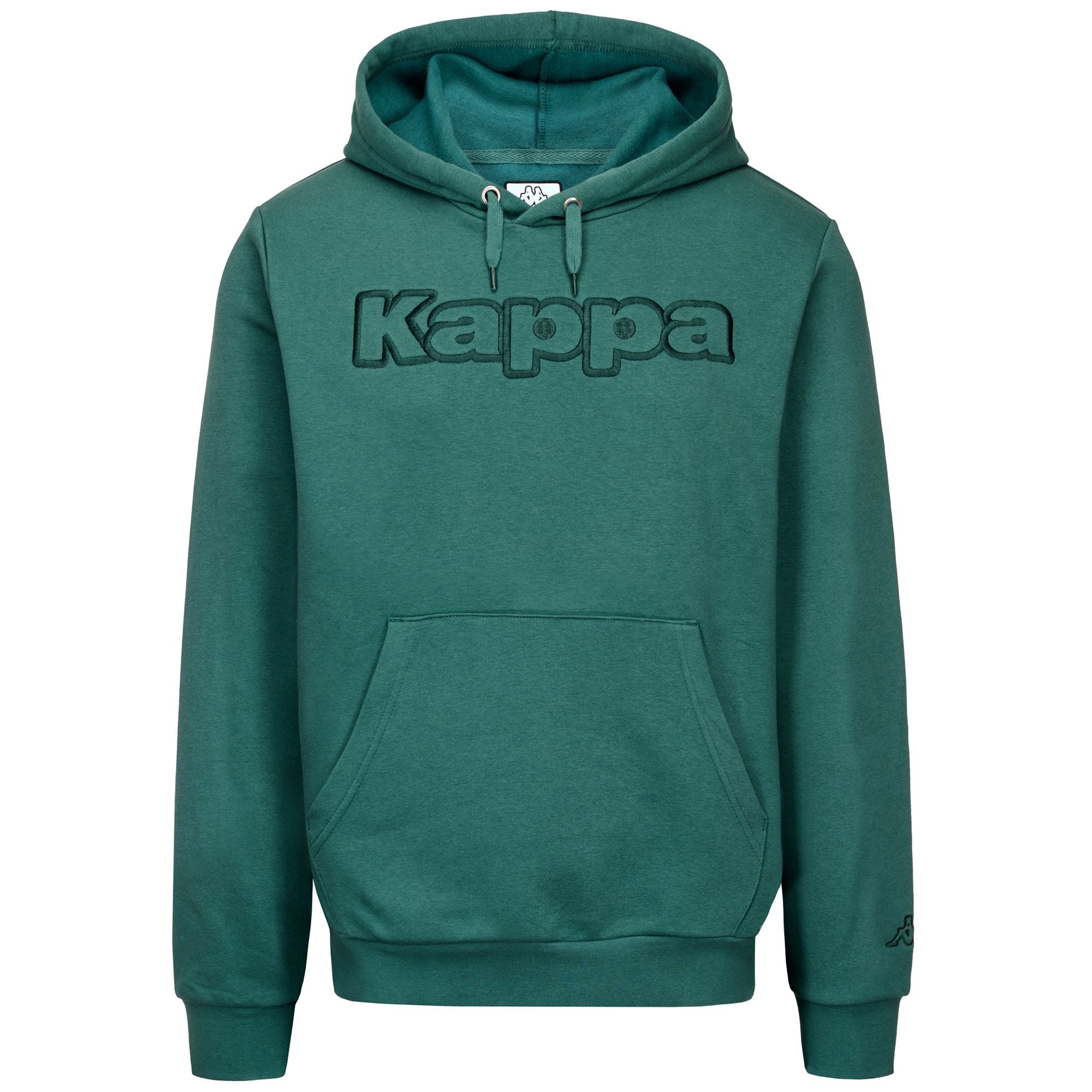 LOGO KORPO DAFERS - Fleece - Hoodie - Man - GREEN JASPER
