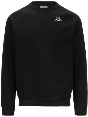 LOGO  KORPO CAIMALI - Fleece - Jumper - Man - BLACK