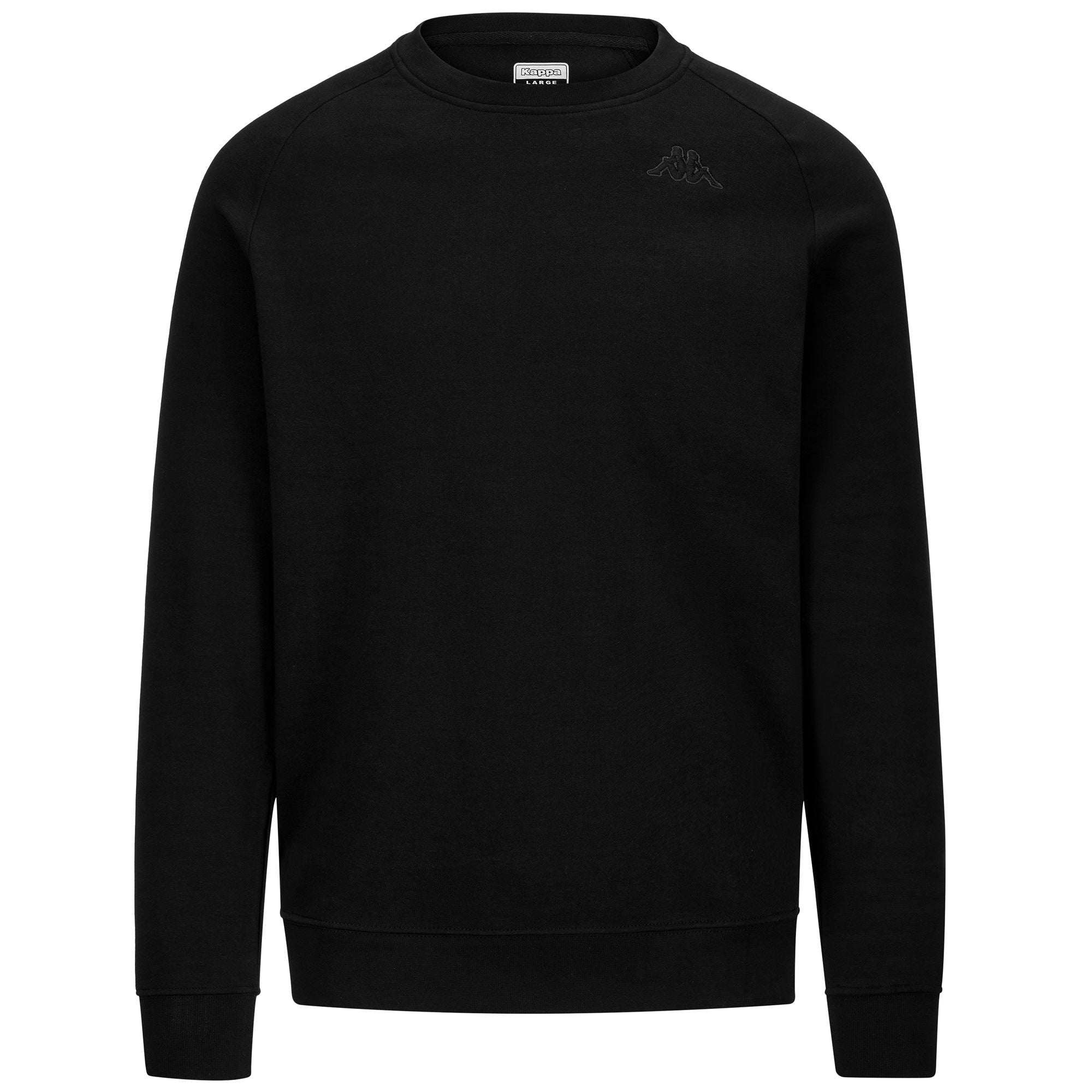 LOGO KORPO CAIMALI - Fleece - Jumper - Man - BLACK-BLACK GREYISH