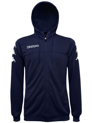 KAPPA4SOCCER BIVAROV - Fleece - Jacket - Man - BLUE MARINE