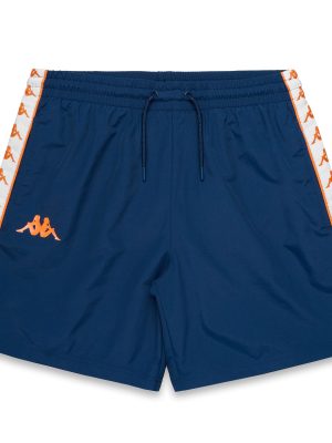 222 BANDA CONEY - Bathing Suits - Swimming Trunks - Man - BLUE DK-ORANGE