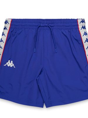 222 BANDA CONEY - Bathing Suits - Swimming Trunks - Man - BLUE ROYAL-WHITE ANTIQUE-RED