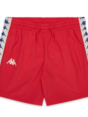 222 BANDA    CONEY - Bathing Suits - Swimming Trunks - Man - RED-WHITE ANTIQUE