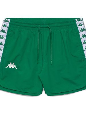 222 BANDA CALI - Bathing Suits - Swimming Trunks - Man - GREEN TEE-WHITE