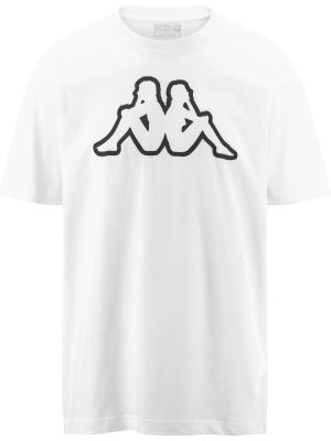 LOGO AMBERIS DK - T-ShirtsTop - T-Shirt - Man - WHITE-BLACK
