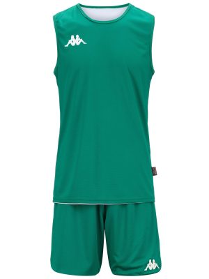 KAPPA4BASKET CAIROSI - SETS - Shorts / Tank - Man - GREEN-WHITE