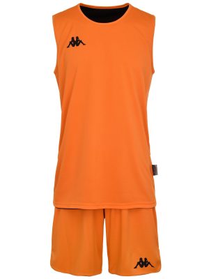 KAPPA4BASKET CAIROSI - SETS - Shorts / Tank - Man - ORANGE-BLACK