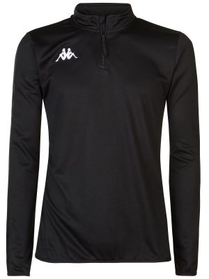 KAPPA4FOOTBALL TAVOLE - Fleece - Jumper - Man - BLACK