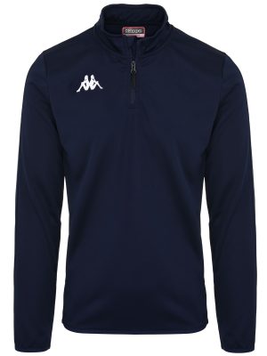 KAPPA4FOOTBALL TAVOLE - Fleece - Jumper - Man - BLUE MARINE