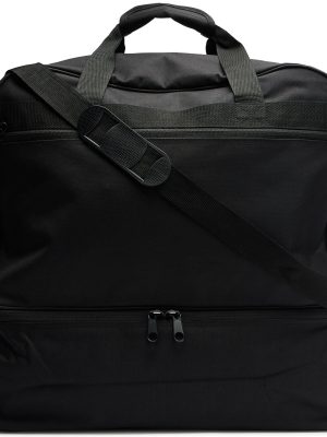 KAPPA4FOOTBALL HARDBASE - Bags - Hard Base Duffle - Unisex - BLACK