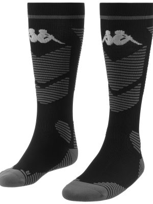 KOMBAT  SOSKI - Socks - Knee High Sock - Unisex - BLACK-BLACK LT