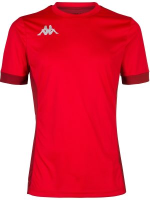 KAPPA4FOOTBALL DERVIO - Active Jerseys - Shirt - Man - RED-RED DAHILA DK