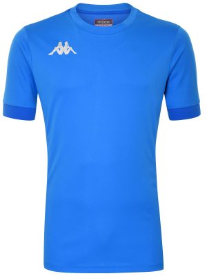 KAPPA4FOOTBALL DERVIO - Active Jerseys - Shirt - Man - AZURE-BLUE SEA