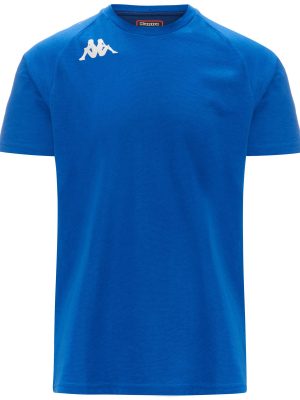 KAPPA4SOCCER ANCONE - T-ShirtsTop - T-Shirt - Man - BLUE SAPPHIRE-BLUE MD COBALT