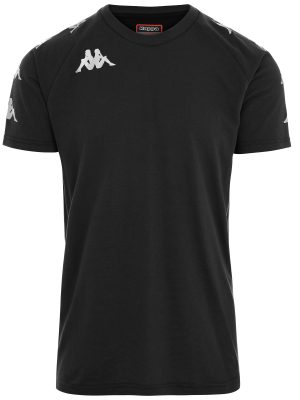 KAPPA4SOCCER ANCONE - T-ShirtsTop - T-Shirt - Man - GREY SHADOW DK-BLACK