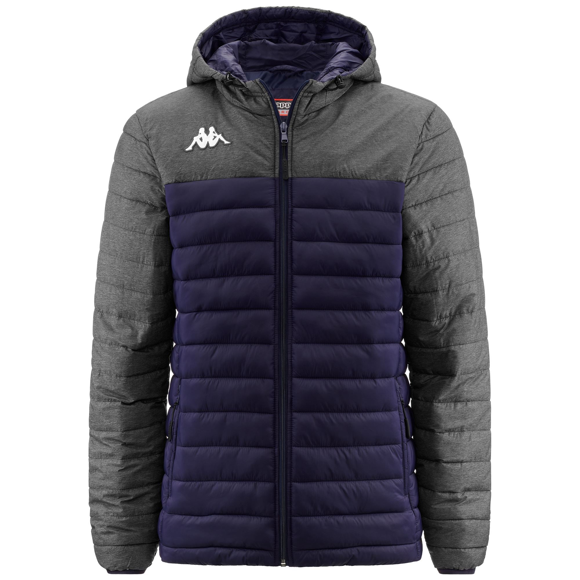 KAPPA4TRAINING LAMEZIO - Jackets - Mid - Man - BLUE MARINE-GREY MD MELANGE
