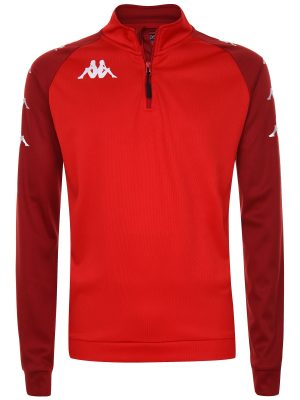 KAPPA4SOCCER TRIESTE - Fleece - Jumper - Man - RED-RED DAHILA DK